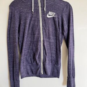 Nike Heathered Purple Hoodie S